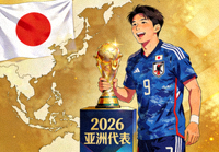 日本国家队 2026亚洲代表