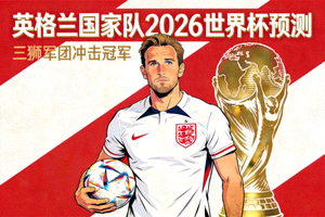 英格兰国家队 三狮军团 2026预测